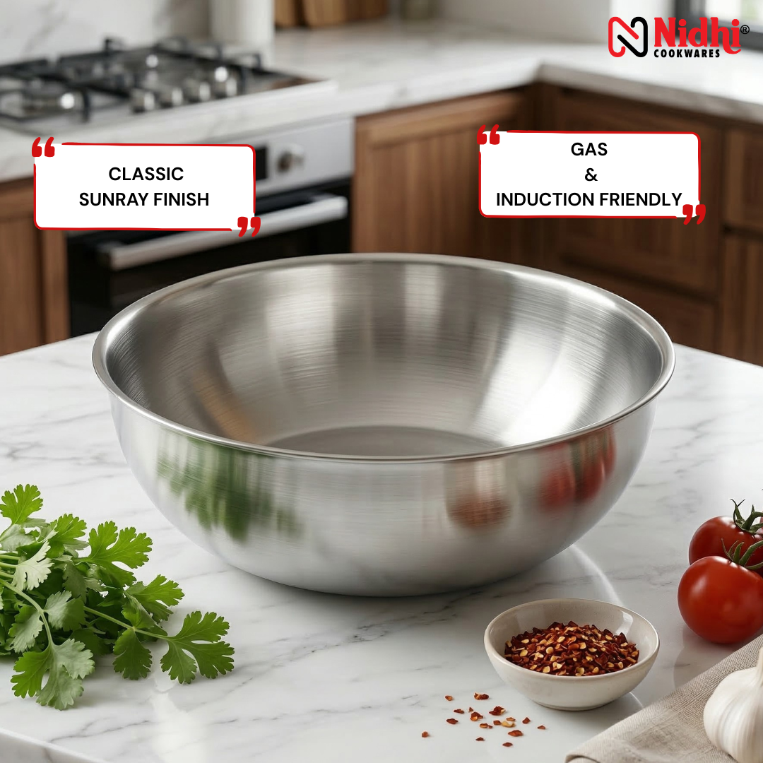 Tri-Ply Stainless Steel Tasra