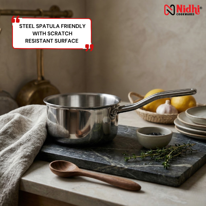 Stainless Steel Sauce Pan  Tri-Ply Cookware