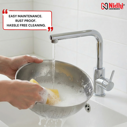 Tri-Ply Stainless Steel Tasra