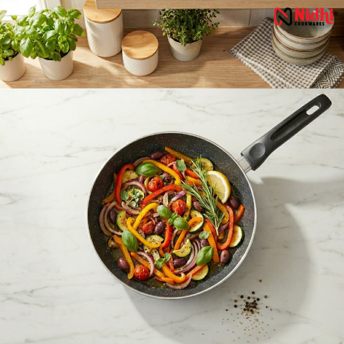 Non-Stick Frypan with Glass Lid