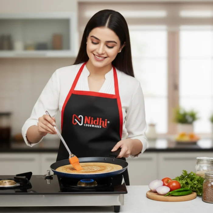 Dosa Tawa – PFOA-Free Non-Stick, 2.6 mm Thick, Induction Base, Stay-Cool Handle, Lightweight & Durable (26/29/31 cm) - Image 6