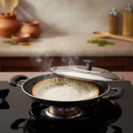 Appachetty Pan with Lid – 21 cm, PFOA-Free Non-Stick, Stay-Cool Handles, Easy Cleaning, Long-Life Cookware