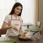 Non-Stick Appam Patra with Glass Lid & 12 Cavities - Image 4
