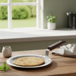 Triply Honey Comb Tawa with Wooden Handle - Image 7